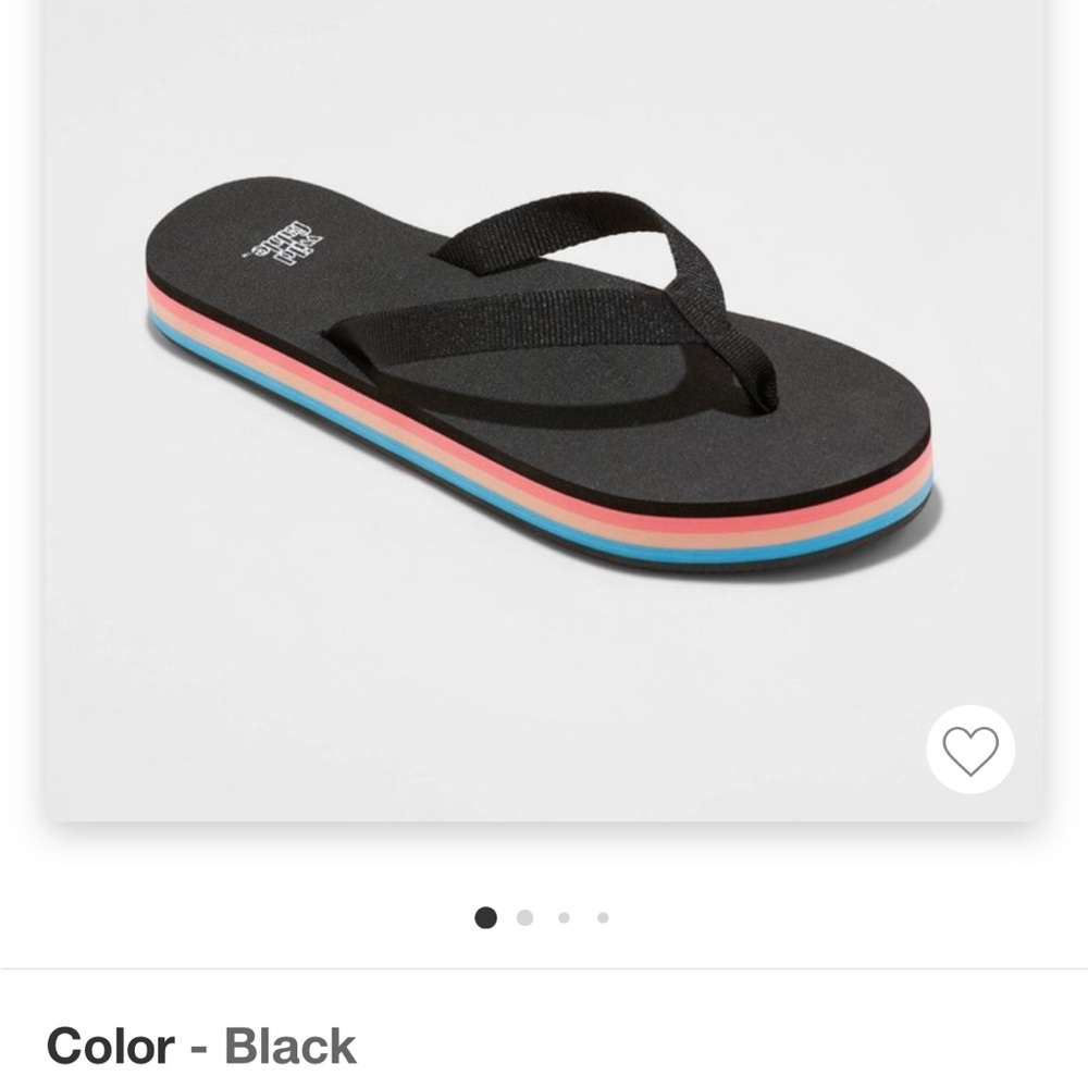 Target Flip Flops !  Worn only day of purchase
